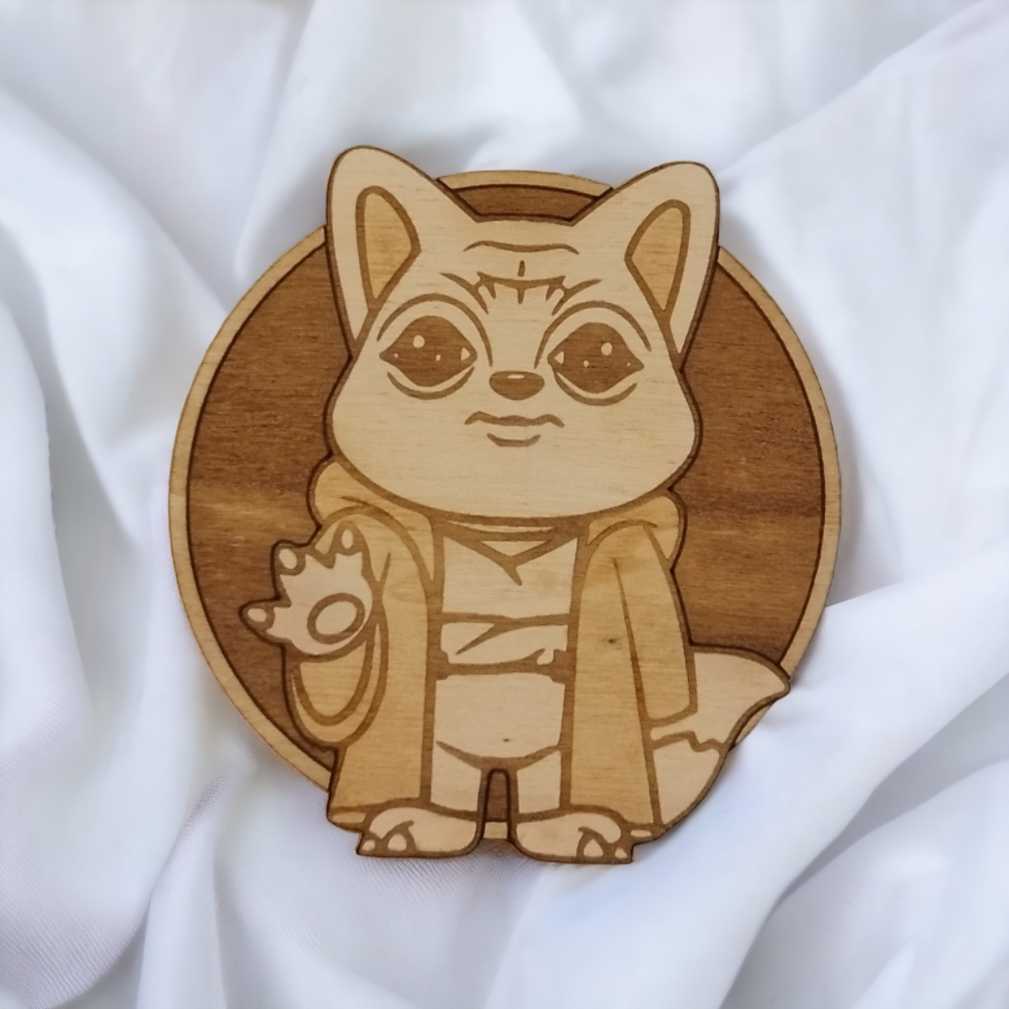 Set of 6 Star Wars x Cat Wooden Coasters